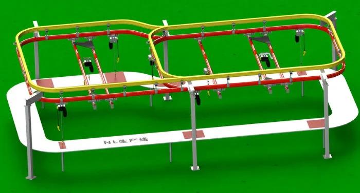 European Flexible Structure Light Crane System