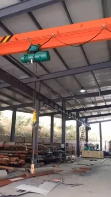 Sistemas de grúas ligeras de doble viga para líneas de transmisión Puentes grúa